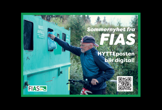 FIASposten 2024 - vi sender kort i posten med qr-kodelink